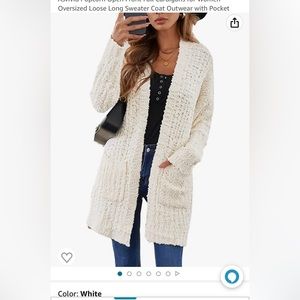 Chunky Popcorn Cardigan